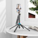 Stativ na selfie Hoco K22 pro telefon – černý
