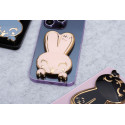 Stojánek / držák RABBIT stick-on pro mobil – růžový