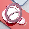 Stojánek CIRCLE MIRROR pro mobilní telefon - růžová