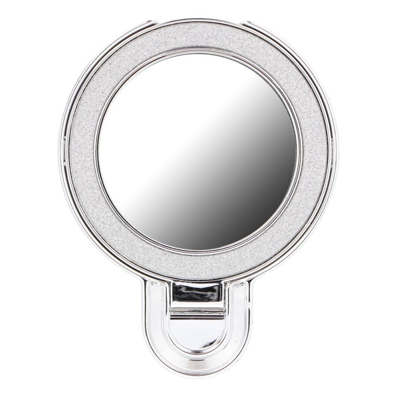 Stojánek na telefon CIRCLE MIRROR pro telefon a pouzdro - stříbrná