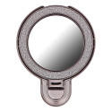 Stojánek na telefon CIRCLE MIRROR - černý