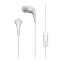 Sluchátka MOTOROLA Ear Buds 2-S 3,5mm jack s mikrofonem - bílá