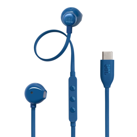 Sluchátka JBL 305C USB‑C do uší – modrá