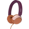 Sluchátka Philips TAK2000MP/00 pro děti – fialová/magenta
