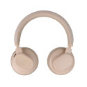 Forcell F-AUDIO TOUCH BEAT ANC bezdrátová sluchátka - béžová