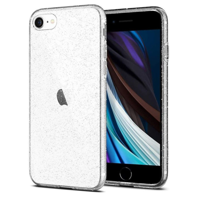SPIGEN Liquid Crystal Glitter Odolný kryt se třpytkami pro iPhone 7/8/SE20/SE22, čirý