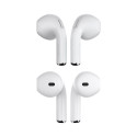Blue Star NOVA FI5 TWS sluchátka Bluetooth 5.3 – bílá