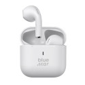 Blue Star NOVA FI5 TWS sluchátka Bluetooth 5.3 – bílá