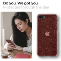 SPIGEN Liquid Crystal Glitter Odolný kryt se třpytkami pro iPhone 7/8/SE20/SE22, růžový