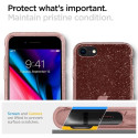 SPIGEN Liquid Crystal Glitter Odolný kryt se třpytkami pro iPhone 7/8/SE20/SE22, růžový