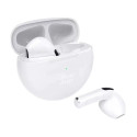Blue Star TX3 TWS sluchátka bílá – Bluetooth 5.3