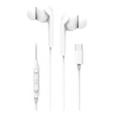 Sluchátka Blue Star M15C USB-C pro zařízení - bílá