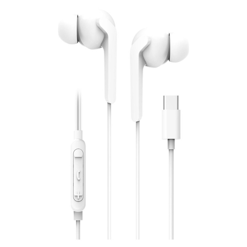 Sluchátka Blue Star M15C pro USB-C zařízení - bílá