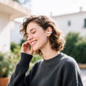 Sluchátka Hoco EA8 TWS Bluetooth 5.4 – bílá