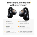 Hoco TWS EA8 sluchátka Bluetooth 5.4 - černá metal