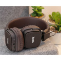 HOCO W56 bezdrátová sluchátka Bluetooth hnědá