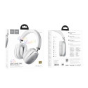 Sluchátka HOCO W35 Bluetooth V5.3 stříbrná