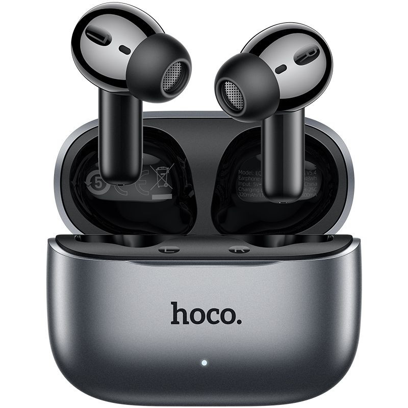 Sluchátka Hoco EQ27 pro bezdrátové použití - metal gray