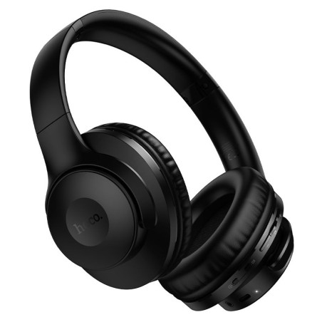 Hoco W71 bezdrátová sluchátka 2v1 černá (Bluetooth)