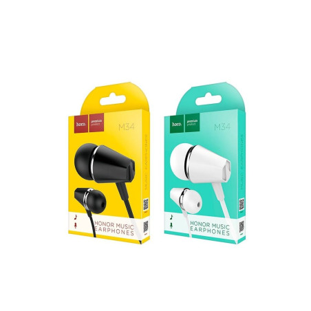 Sluchátka Hoco M34 3,5mm jack – bílá
