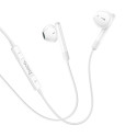 Sluchátka Hoco M93 USB-C pro telefon – bílá