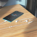 Sluchátka Hoco M93 USB-C pro telefon – bílá