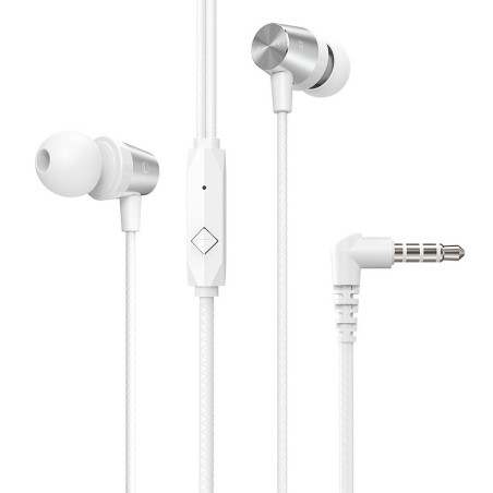 Sluchátka Hoco M79 pro smartphone – bílá (3,5mm)