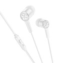 Sluchátka Hoco M104 3,5mm jack – bílá