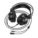 Sluchátka kabelová Hoco W110 pro PC – černá