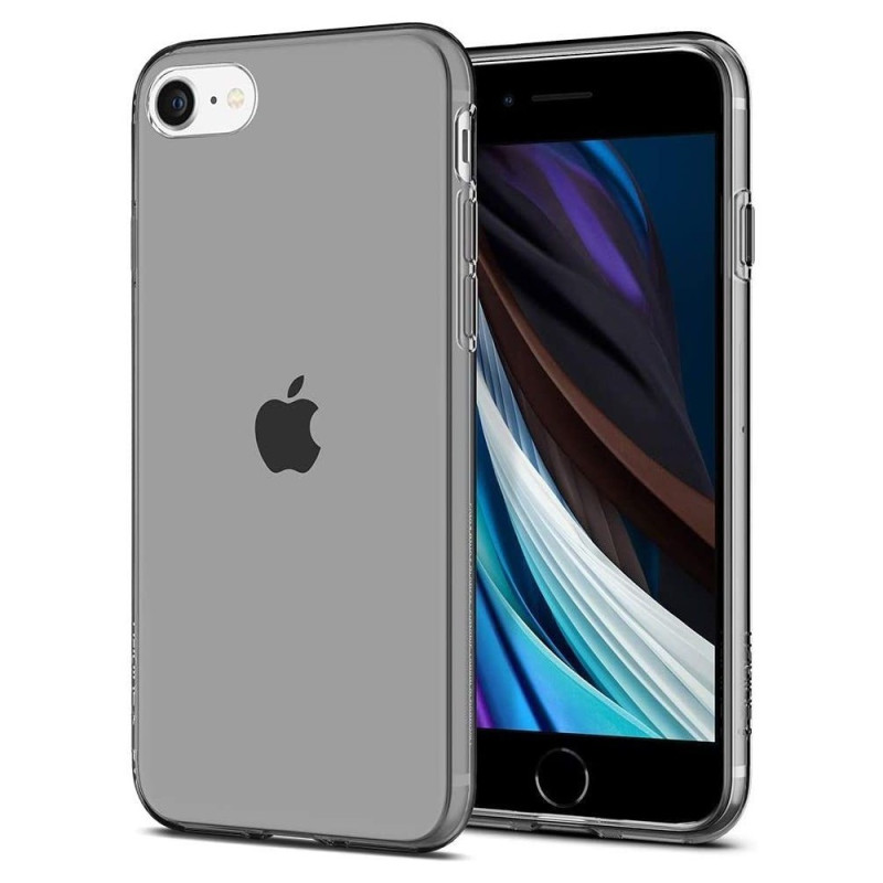 SPIGEN Liquid Crystal Odolný kryt pro iPhone 7/8/SE20/SE22, kouřově černý