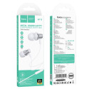 Sluchátka Hoco M110 pro 3,5mm jack – stříbrná