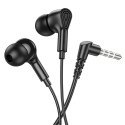 Hoco M102 drátová sluchátka 3,5 mm - černá