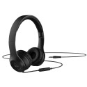 Sluchátka Hoco W21 3,5mm s mikrofonem – černá