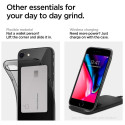 SPIGEN Liquid Crystal Odolný kryt pro iPhone 7/8/SE20/SE22, kouřově černý