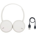Sluchátka JVC HAS36WWU pro Bluetooth zařízení – bílá