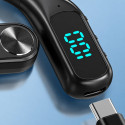 Blue Star Hook mono Bluetooth headset - černá