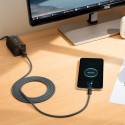 BASEUS CALD000716 Dynamic Series Opletený datový a nabíjecí kabel USB/USB-C 100W, 2m, černý