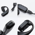 Blue Star Hook mono Bluetooth headset - černá