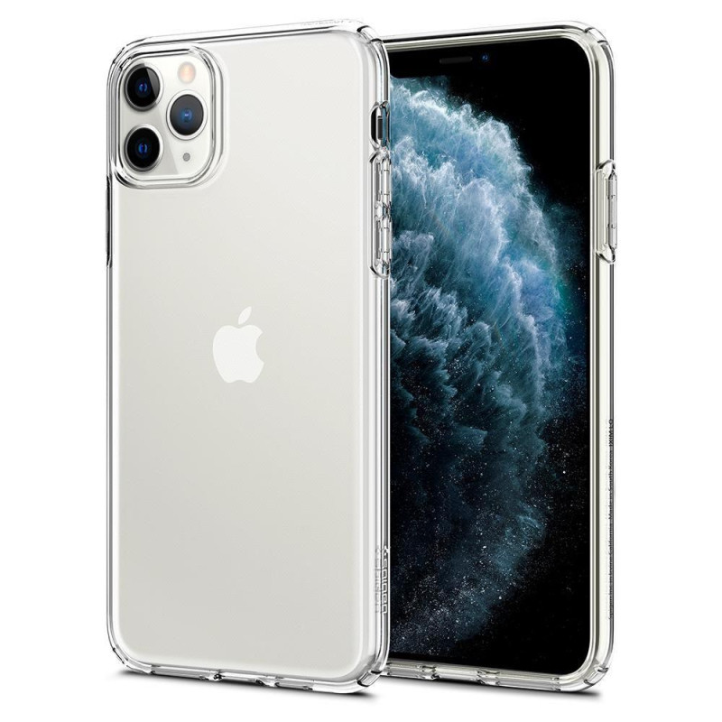 SPIGEN Liquid Crystal Tenký kryt pro iPhone 11 Pro, čirý