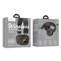 Sluchátka Hoco W72 pro uši – Bluetooth 6.0, hnědá