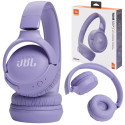 Sluchátka JBL TUNE 520BT fialová, Bluetooth 5.3, 57 h