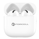 Sluchátka TWS FORCELL CORE white (bílá)