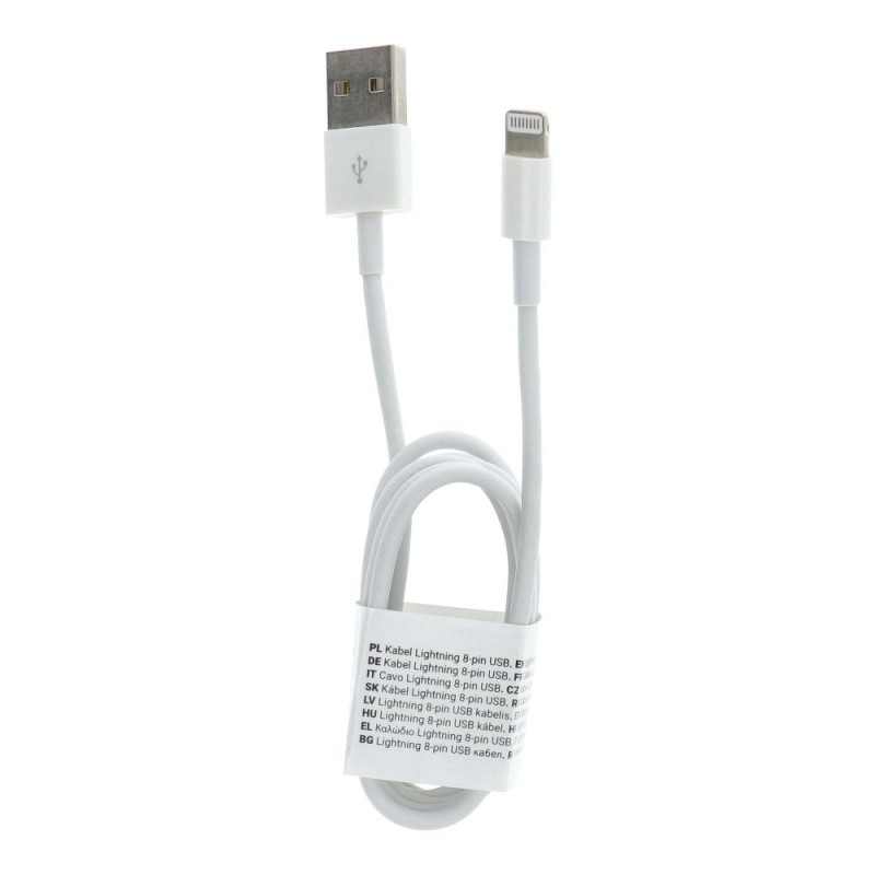 Kabel Cable USB A to Lightning C601 1 m pro Apple zařízení - bílá