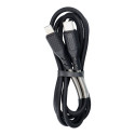 Forcell F-ENERGY PD 3A 27W USB-C to Lightning kabel pro iPhone - čern