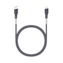 Forcell F-ENERGY PD 3A 27W USB-C to Lightning kabel pro iPhone - čern