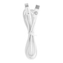 Kabel Forcell F-ENERGY PD 27W USB-C na Lightning 1 m – bílá