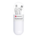 Kabel Forcell F-ENERGY PD 27W USB-C na Lightning 1 m – bílá