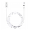 Kabel Forcell F-ENERGY PD 27W USB-C na Lightning 1 m – bílá