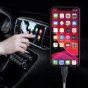 Kabel Forcell F-Energy 2,4A 12W pro iPhone 1 m - černý