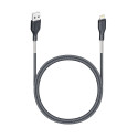 Kabel Forcell F-Energy 2,4A 12W pro iPhone 1 m - černý
